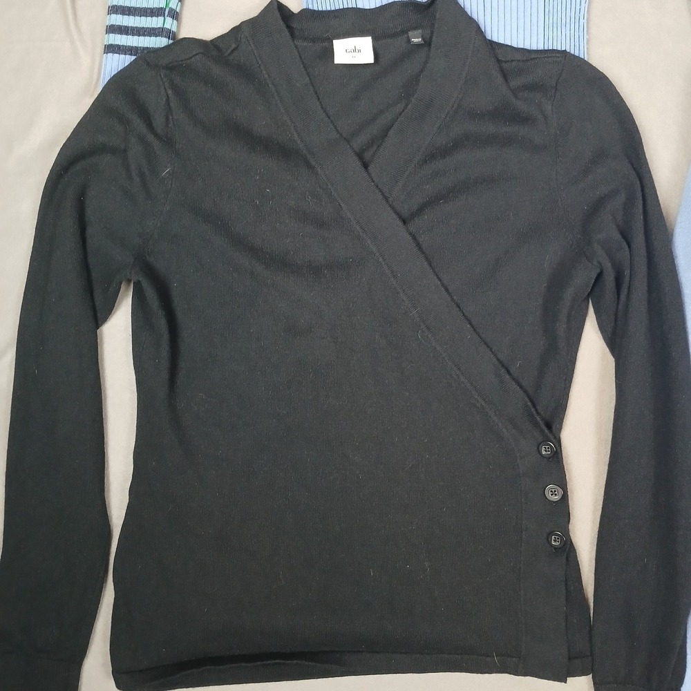 Lot Of 4‎ Women's Size Medium Sweaters - Loft + Banana Republic + Cabi + Talbots - Picture 3 of 10